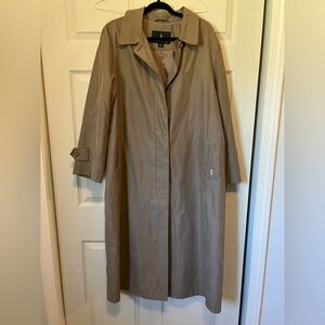 London Fog Women's Classic Tan Coat